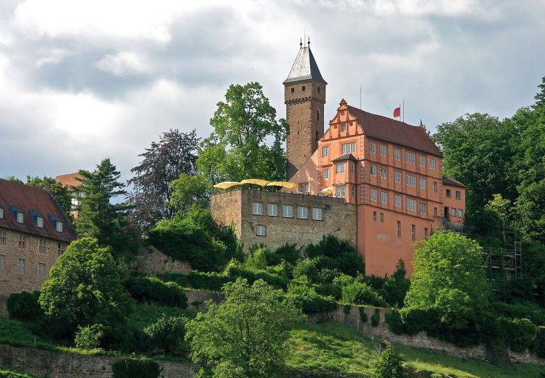 Hirschhorn Castle, Hirschhorn, Germany, Germany